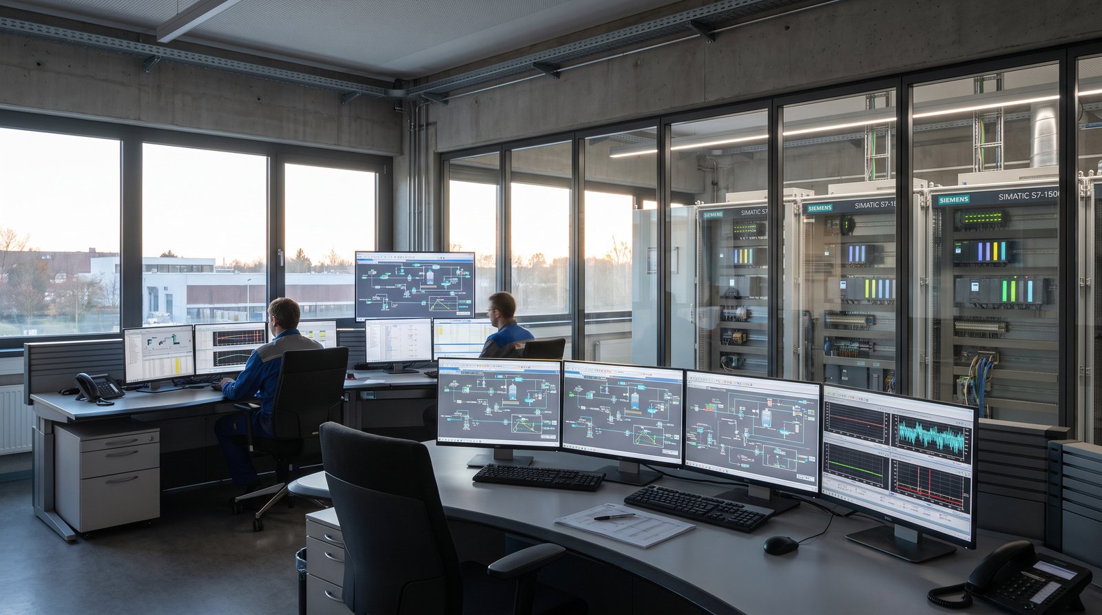 Sənaye avtomatlaşdırma: PLC, SCADA, HMI