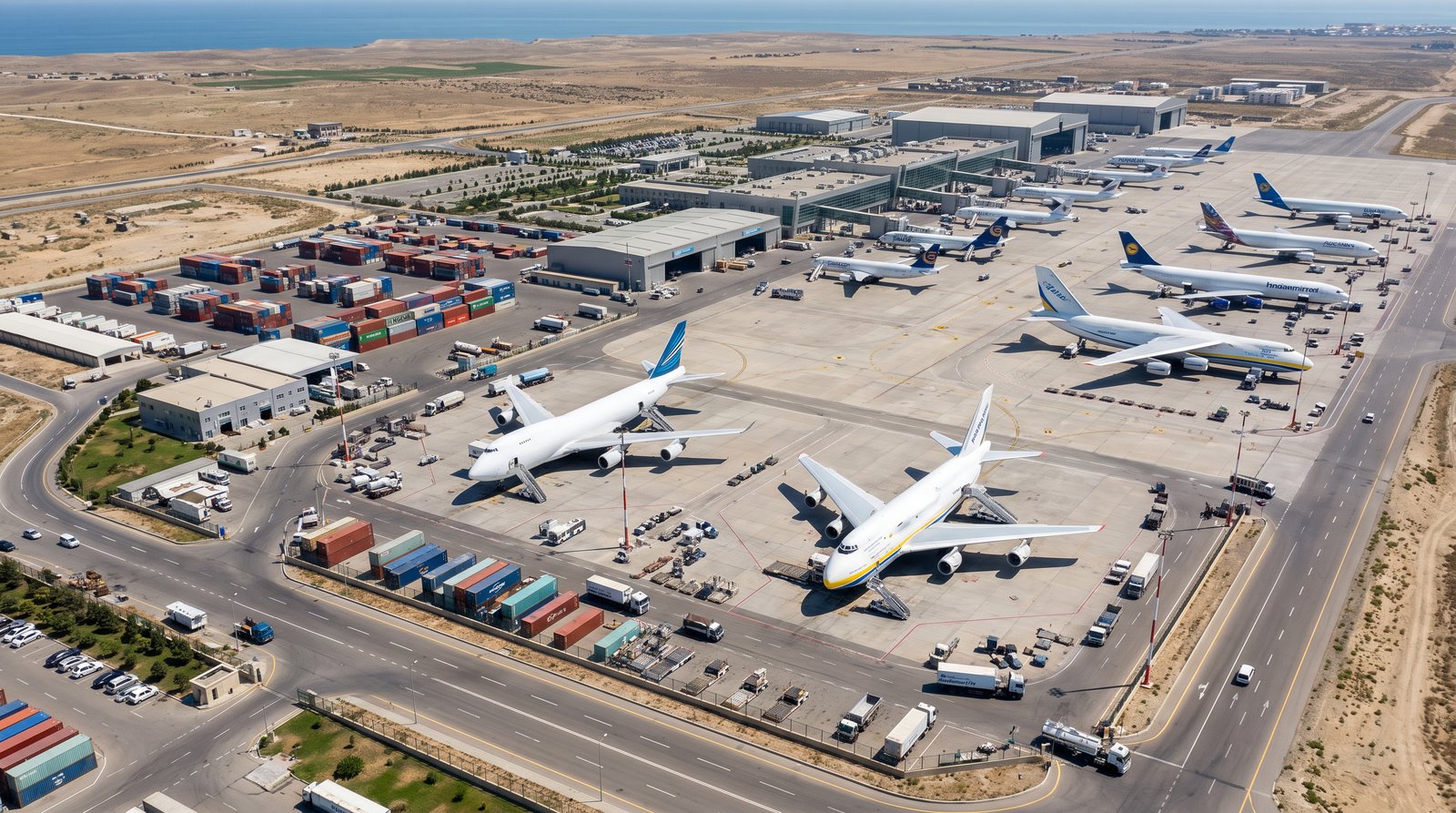 GYD aeroportu 500 000 ton yük